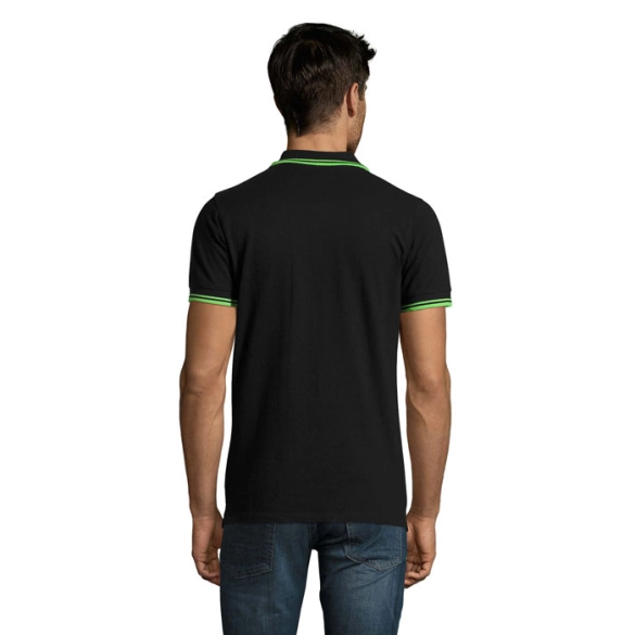 Polo homme avec liseré blanc 200gr "Cachan"
