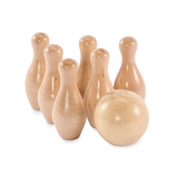 BOLITO, Mini jeu de quilles en pin