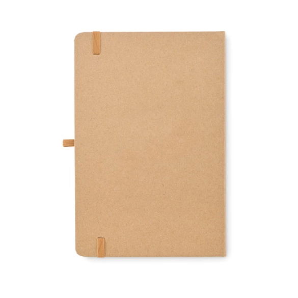 Carnet A5 papier recyclé avec bloc post-it "Mayden"