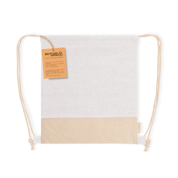 Sac à cordes coton recyclé "Blaiter"