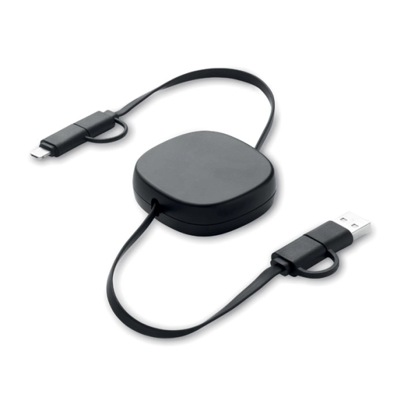 LINEA, Câble de charge rétractable 60W