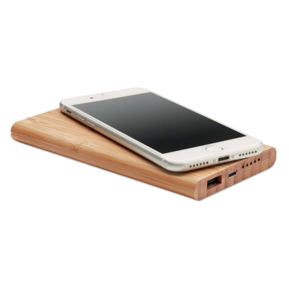 Batterie externe en bambou 6000 mAh "Marshall"