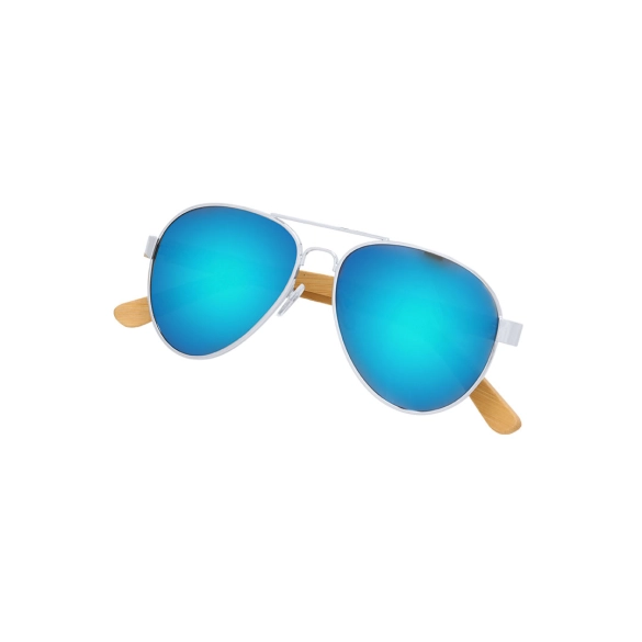 Lunettes de soleil branche bambou "Heddow"