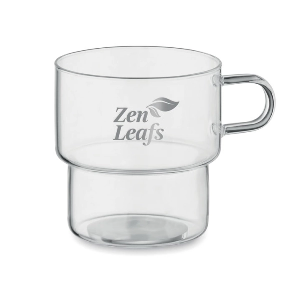 BOROMUG, Tasse en verre 300 ml