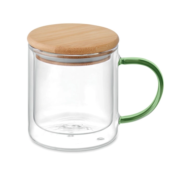 Mug en verre double paroi 300ml "Avelino"