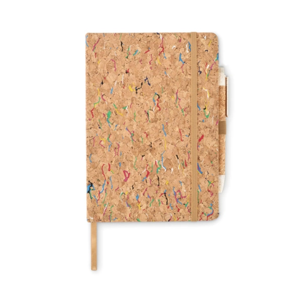 CORNOTA, Cahier A5 en liège de couleur