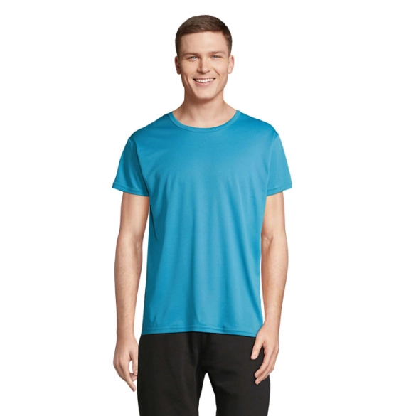 T-shirt unisexe col rond personnalisé 130gr "Santiago"