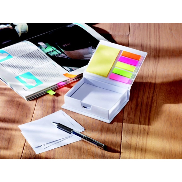 MEMOKIT, Bloc-notes et ét. auto-coll.