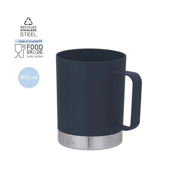 Tasse  PP recyclé 400ml "Trosty"