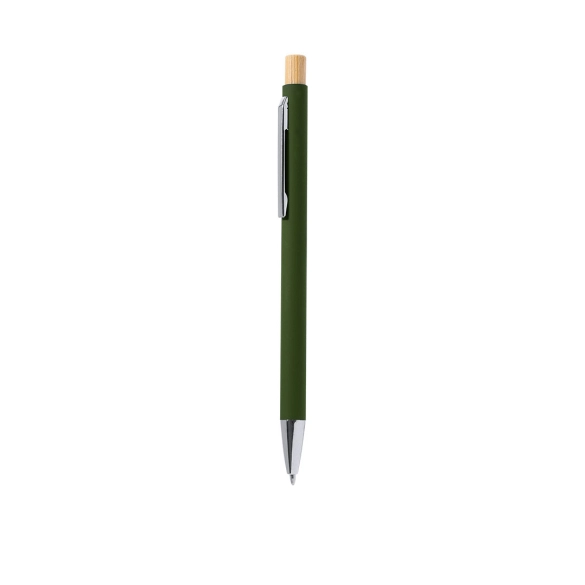Stylo avec corps en caoutchouc mat "Merosif"