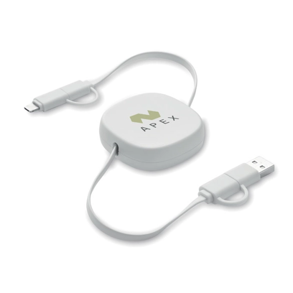 LINEA, Câble de charge rétractable 60W