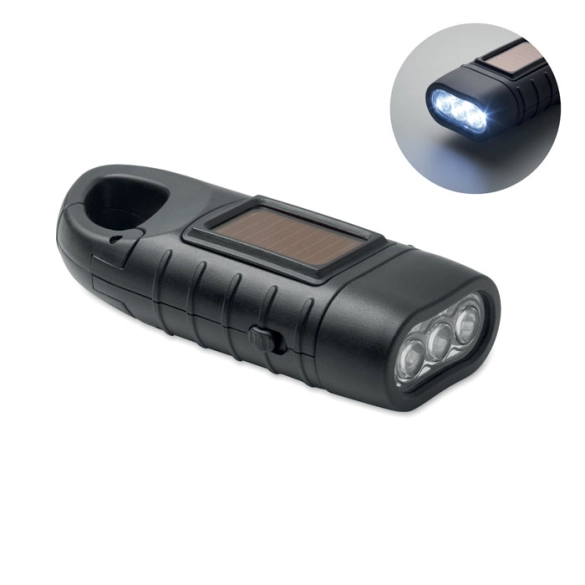 Torche solaire et dynamo "Caply"