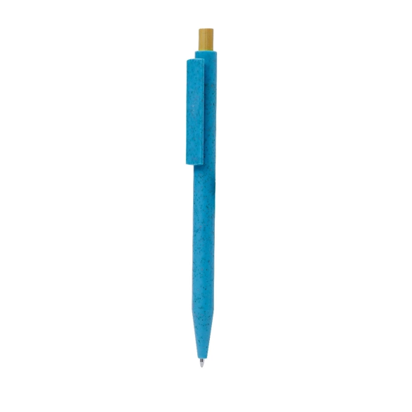 Stylo en paille de blé et bambou "Bouteflex"