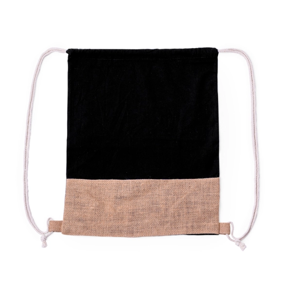 Sac à dos jute et coton 120g "Zyndrax"