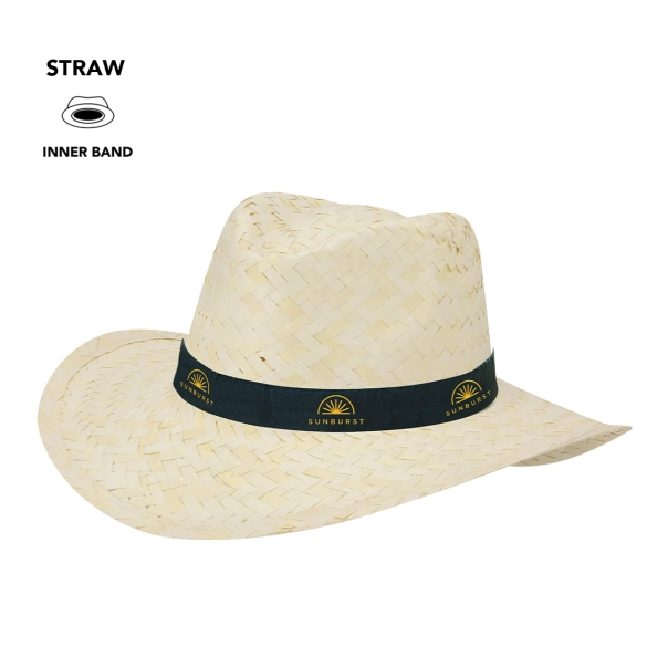 Chapeau de paille  "Rustak"