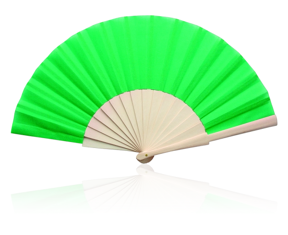 Éventail en bois et polyester "Tornon"