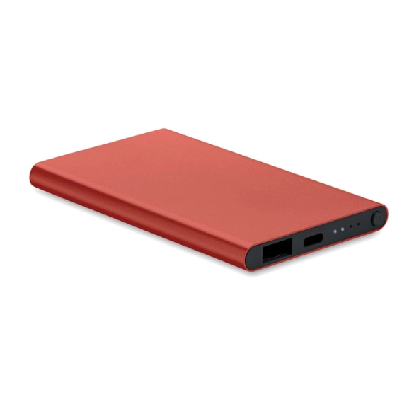 Powerbank aluminium 4000 mAh Type C - Billy