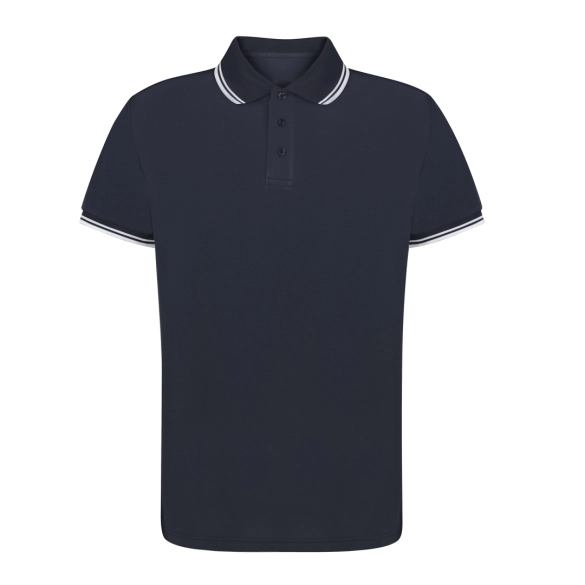 Polo technique avec liseré blanc 180gr "Liam"