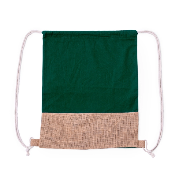 Sac à dos jute et coton 120g "Zyndrax"