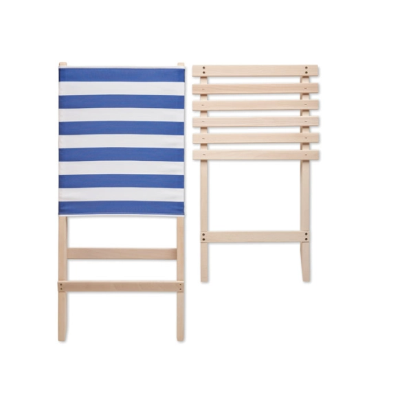 Chaise de plage pliable en bois "Kenyad"