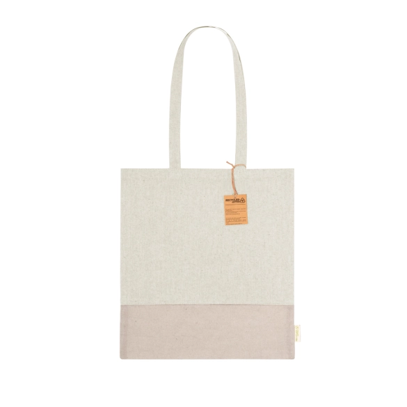 Sac shopping éco en coton recyclé 120gr  "Starly"