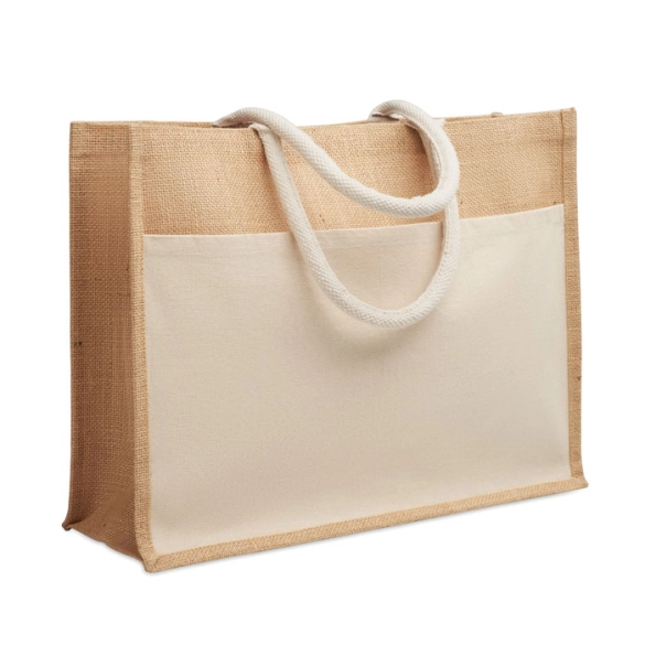 BAGA, Sac shopping en jute