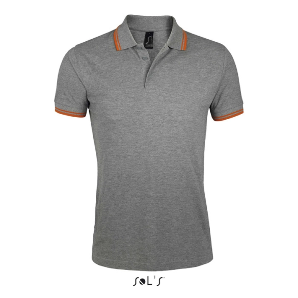 Polo homme avec liseré blanc 200gr "Cachan"