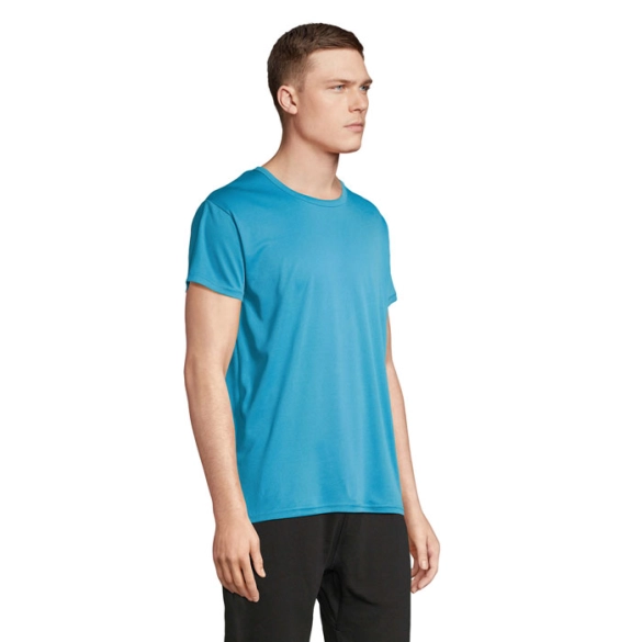 T-shirt unisexe col rond personnalisé 130gr "Santiago"