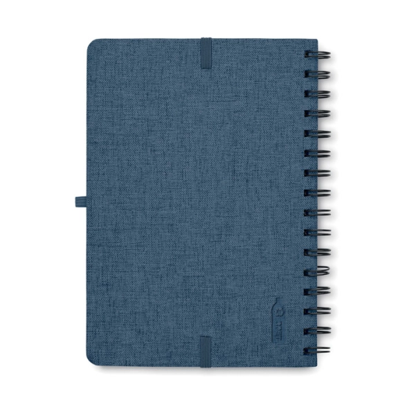 Carnet A5 à spirale et support téléphone "Stalion"