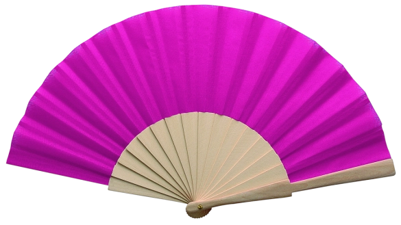 Éventail en bois et polyester "Tornon"