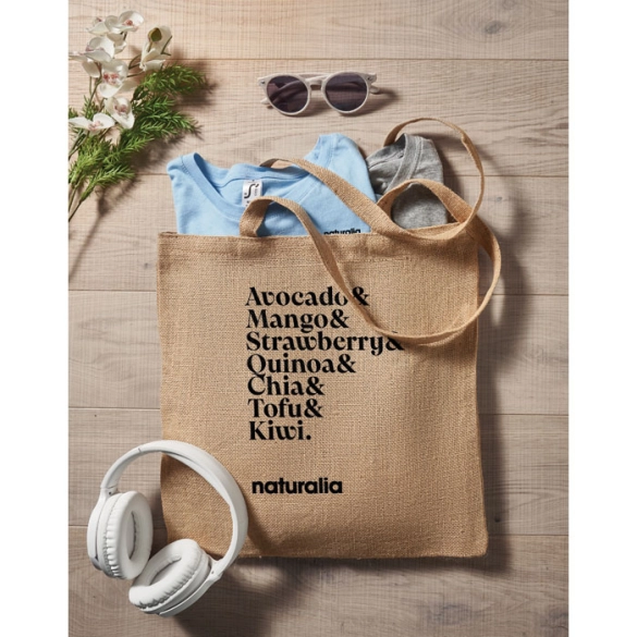 Sac de courses en toile de jute "Siron"