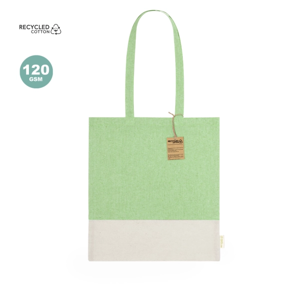 Sac shopping éco en coton recyclé 120gr  "Starly"