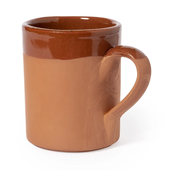 Tasse en argile  forme droite 330ml "Pampor"