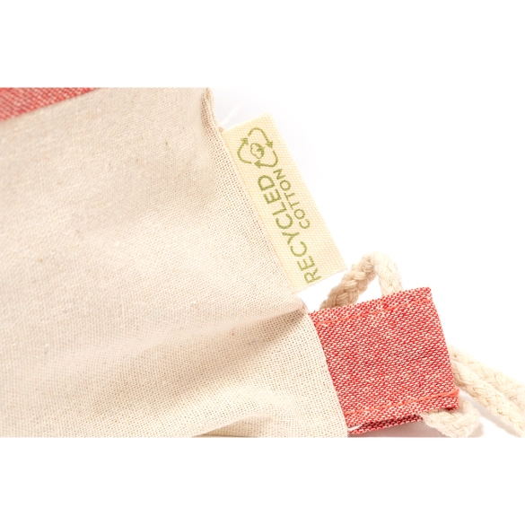 Sac à cordes coton recyclé "Blaiter"