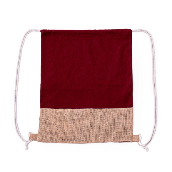 Sac à dos jute et coton 120g "Zyndrax"