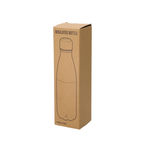 Gourde isotherme bicolore 550ml "Luzap"