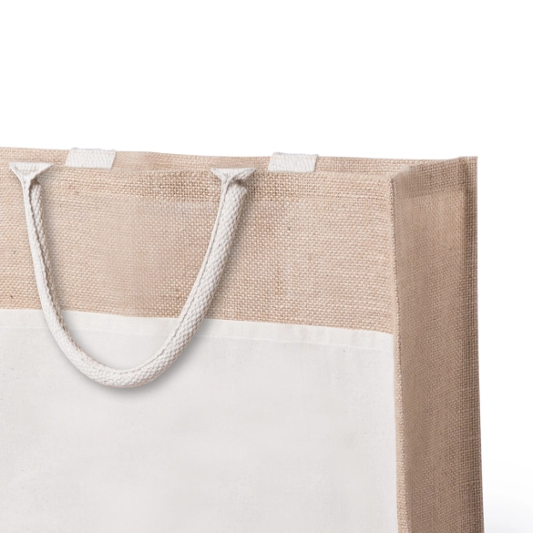 Sac en toile de jute et coton "Sistone"