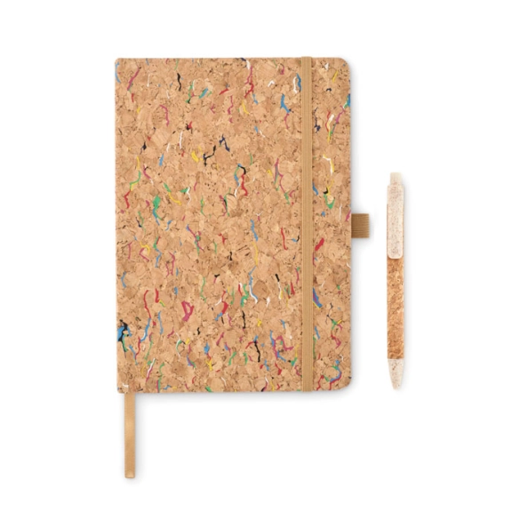 CORNOTA, Cahier A5 en liège de couleur