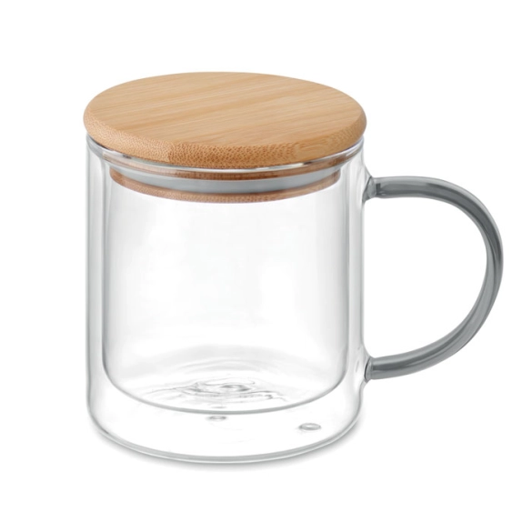 Mug en verre double paroi 300ml "Avelino"