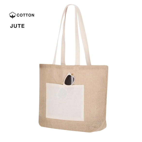 Sac de plage en toile de jute "Fervert"