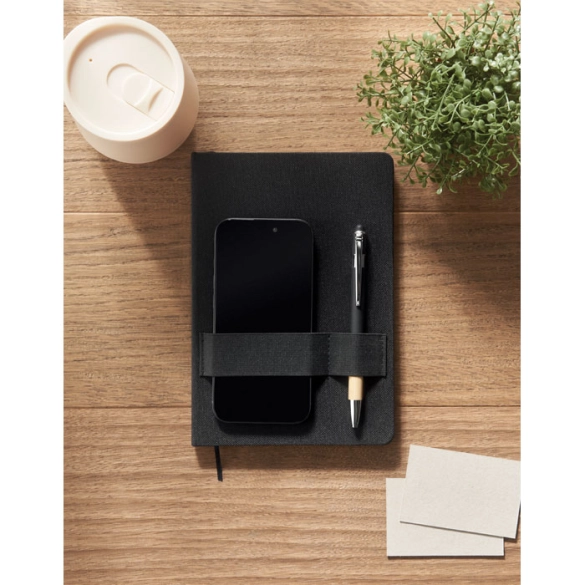 NOTA, Carnet RPET A5 avec stylo