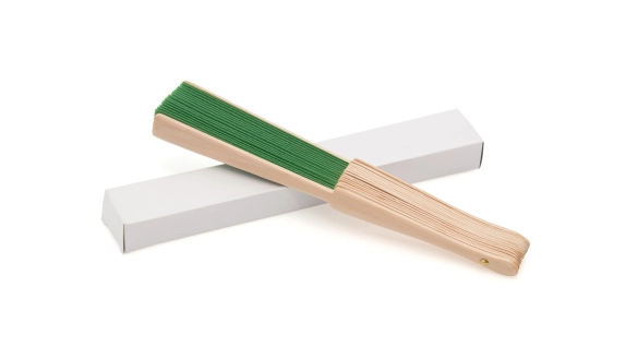 Éventail en bois et polyester "Tornon"