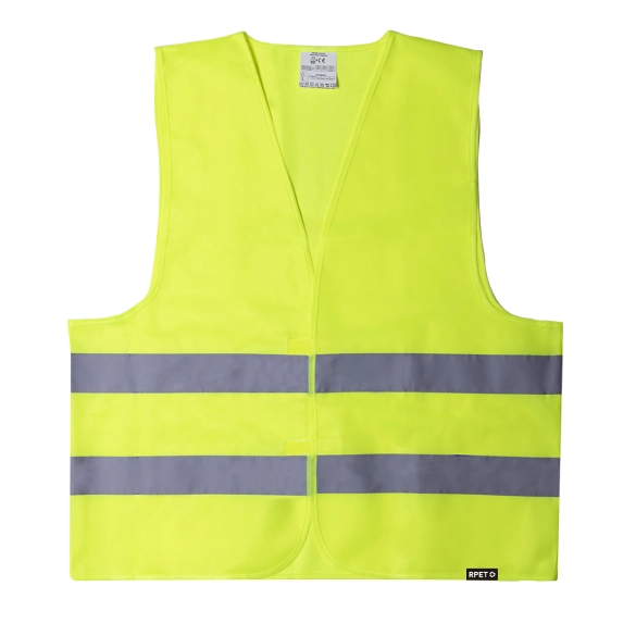 Gilet réfléchissant adulte en RPET "Froxtroc"