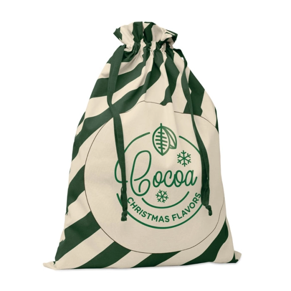 LAUKKU, Grand sac coton Père Noël