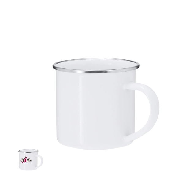 Tasse métal sublimation 200ml "Platorox"