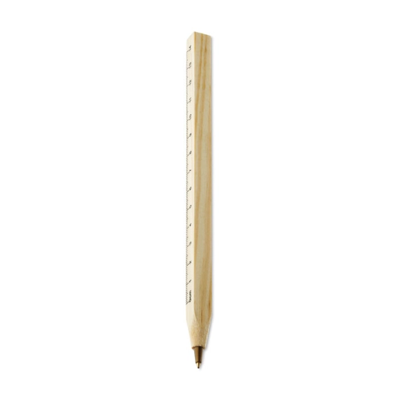 WOODAVE, Stylo bille - règle en bois