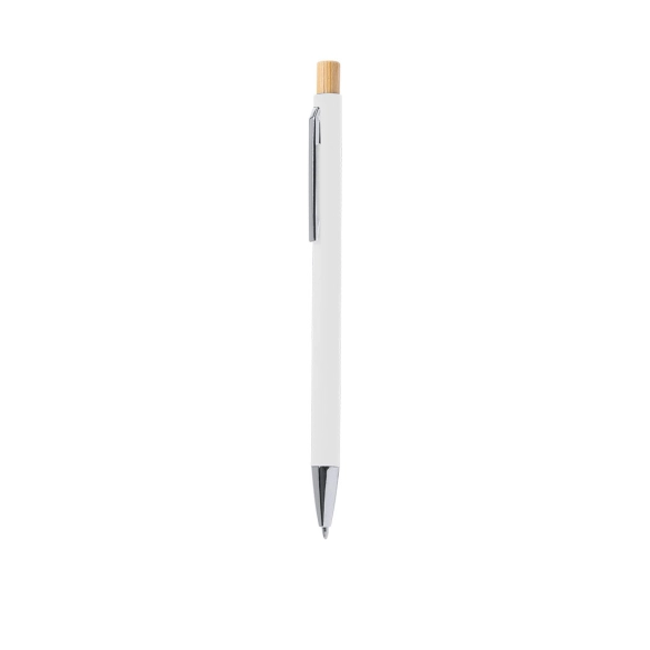 Stylo avec corps en caoutchouc mat "Merosif"