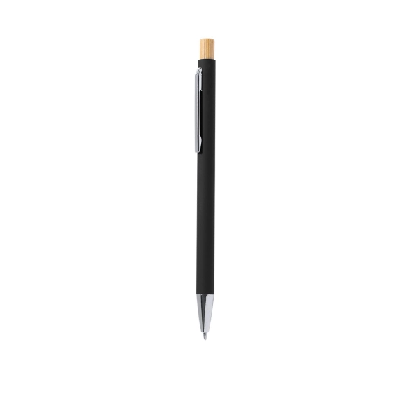 Stylo avec corps en caoutchouc mat "Merosif"