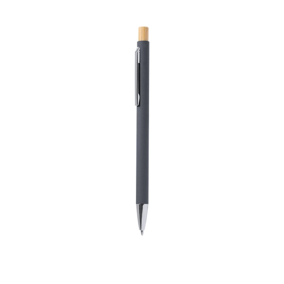 Stylo avec corps en caoutchouc mat "Merosif"