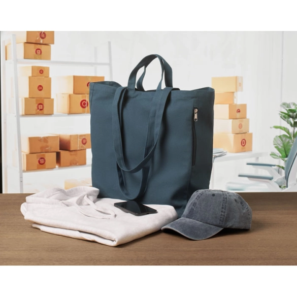 Sac shopping en coton recyclé "Kaley"